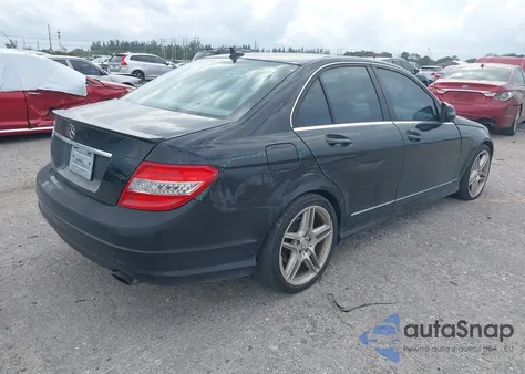 2008 Mercedes-Benz C 350 Sport из США, поврежденный, VIN WDDGF56X08F115873